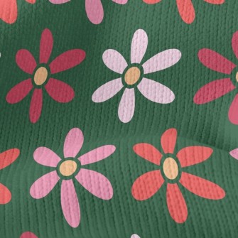 Beautiful Colorful Flowers Stretch Jersey