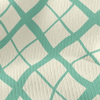 Simple Thick Rhombus Stretch Jersey
