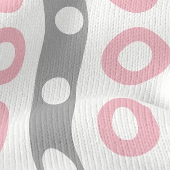 Two Color Dots Stretch Jersey