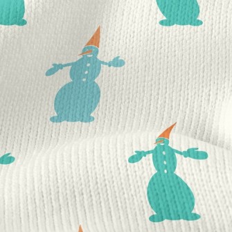 Cute Christmas Snowman Stretch Jersey