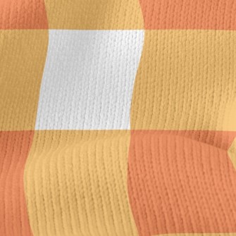 Sunshine Plaid Stretch Jersey