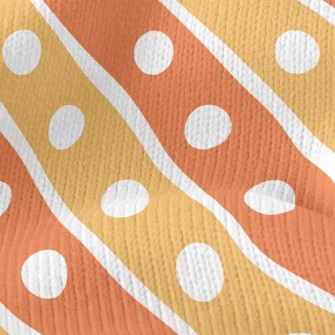 All-Match Stripes Dots Stretch Jersey