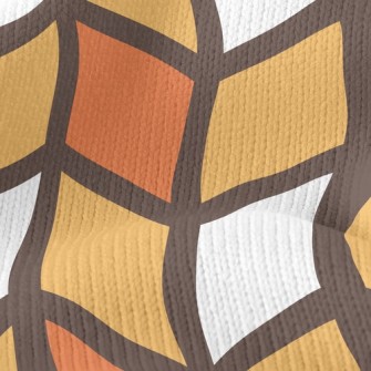 Mosaic Waves Stretch Jersey