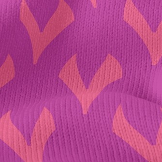 Geometric Heart Stretch Jersey