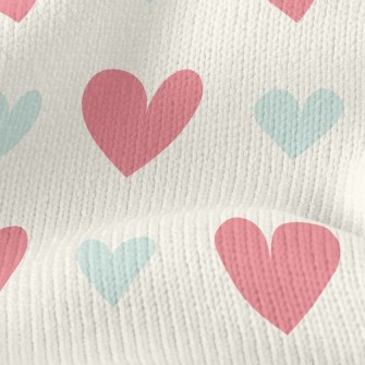 Cute Heart Stretch Jersey