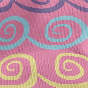 Tricolor Cirrus Clouds Stretch Jersey