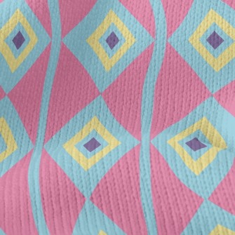 Stacking Diamond Cubes Stretch Jersey