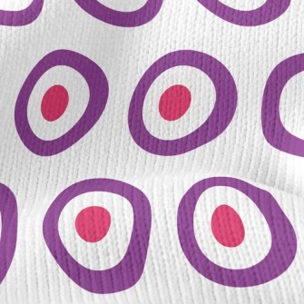 Empty Dot Circle Stretch Jersey