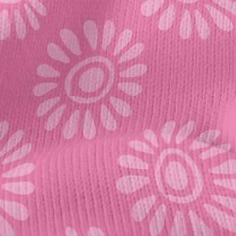 Sweet Sun Flower Stretch Jersey