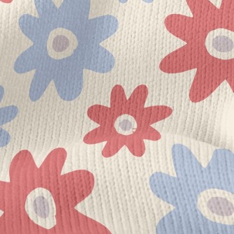 Bicolor Sunflower Stretch Jersey