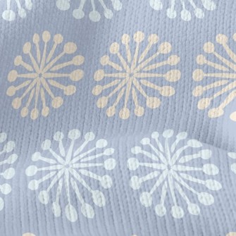 Bicolor Hydrangea Flowers Stretch Jersey