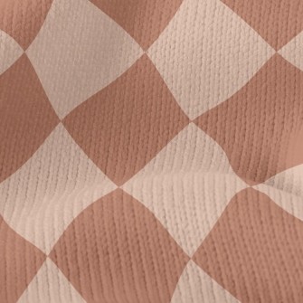 Checkerboard Rhombus Stretch Jersey