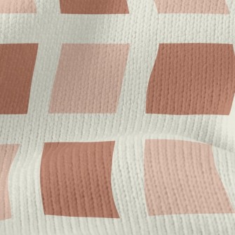 Arrange Two-Color Squares Stretch Jersey