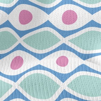 Mysterious Little Waves Stretch Jersey