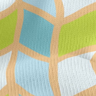 Mosaic Waves Stretch Jersey