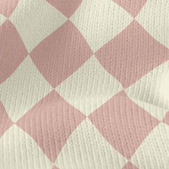 Checkerboard Rhombus Stretch Jersey