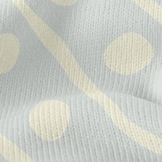 Polka Dot Twill Stretch Jersey
