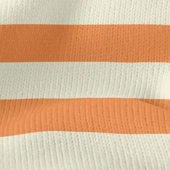 Serious Horizontal Stripes Stretch Jersey