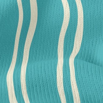Thick And Thin Stripes Stretch Jersey