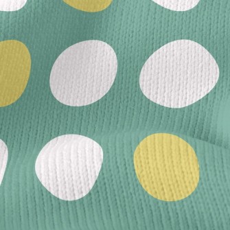 Naughty Two-Color Dots Stretch Jersey