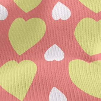 Arrange Hearts Upside Down Stretch Jersey