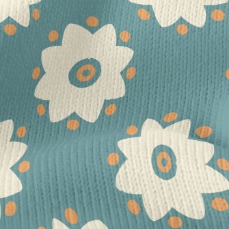 Rare Fantasy Flower Stretch Jersey