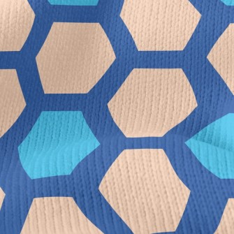 Honeycomb Hexagonal Stretch Jersey