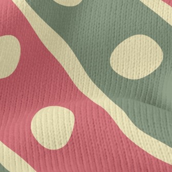 Diagonal Dots Stretch Jersey