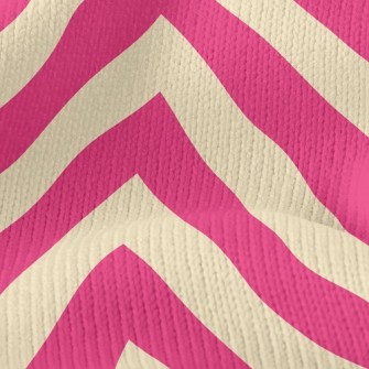 Bright Twists And Waves Stretch Jersey