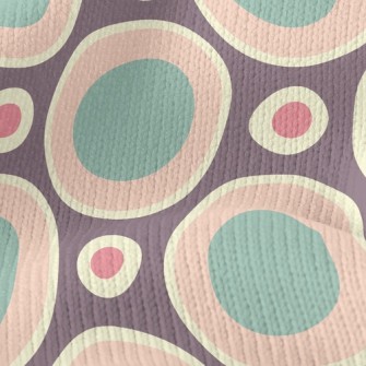 Multi-Level Size Dots Stretch Jersey