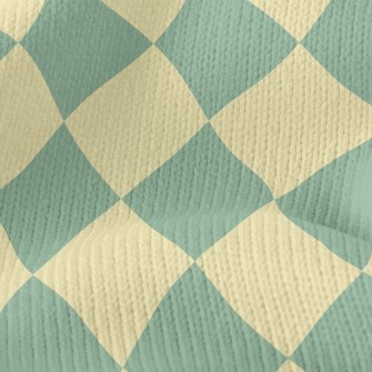 Checkerboard Rhombus Stretch Jersey