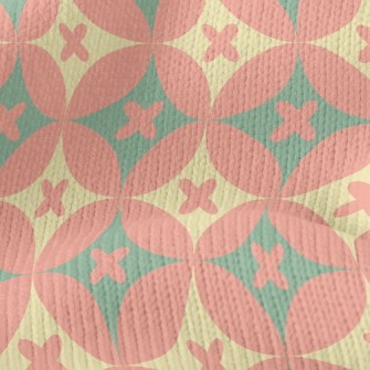 Radiant Flower Splicing Stretch Jersey