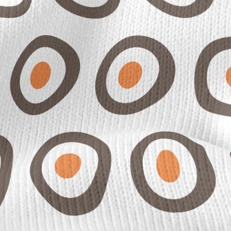 Simple Circle Point Stretch Jersey