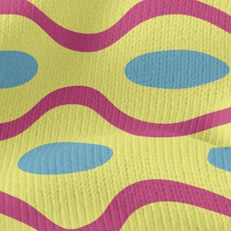 Psychedelic Waves Stretch Jersey