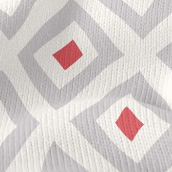 Empty Two-Color Square Stretch Jersey