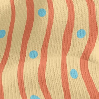 Dotted Lines Stretch Jersey