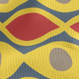 Dot Ellipse Wave Stretch Jersey
