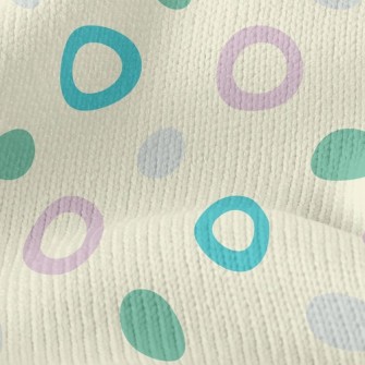 Solid Basket Empty Point Stretch Jersey