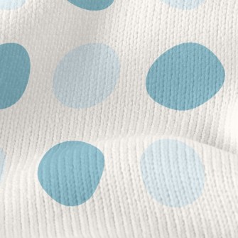 Soft Two-Color Dots Stretch Jersey