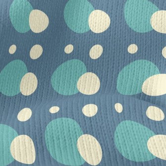 Overlapping Dots Stretch Jersey