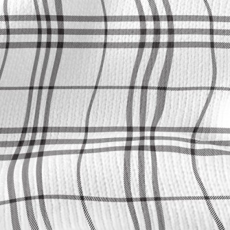 Versatile Classic Plaid Stretch Jersey