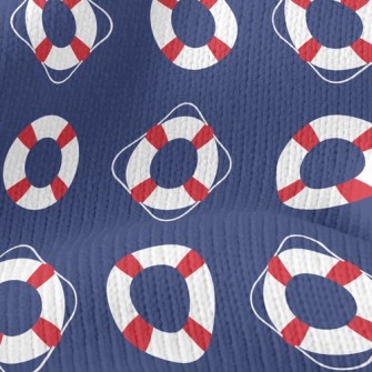 Red And White Lifebuoy Stretch Jersey