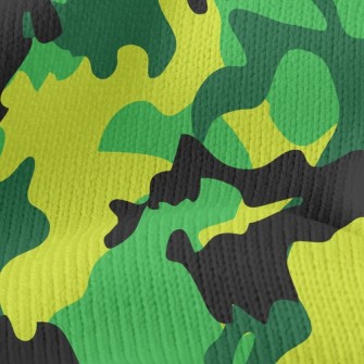 Handsome Camouflage Style Stretch Jersey
