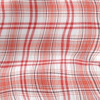 Contrasting Classic Check Stretch Jersey