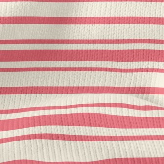 Thick And Thin Stripes Stretch Jersey