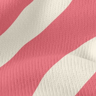 Typical Thick Diagonal Stripes Stretch Jersey