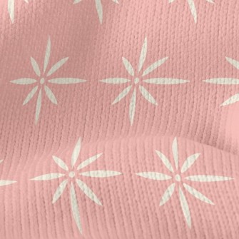 Shiny Flowers Stretch Jersey