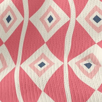 Layers Of Rhombus Stretch Jersey