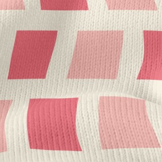 Neat Small Square Stretch Jersey