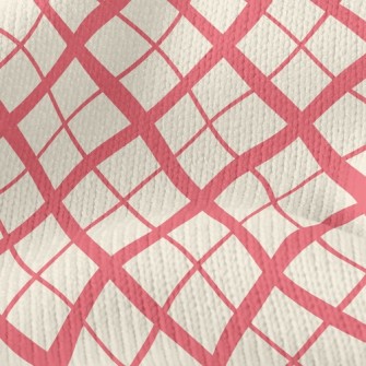 Mesh Rhombus Stretch Jersey